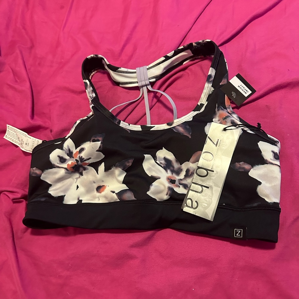 Zobha sports bra/leggings SET NWT
